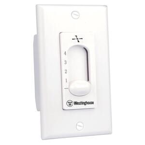 Westinghouse 7787200 Ceiling Fan Wall Control White